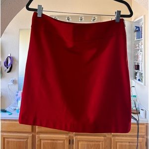 5 for $35 . Banana Republic Mini Skirt. Red. Size 8. NWT.